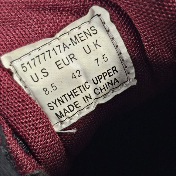 Levi's Miles Men's Sneakers Size 8 1/2 8.5 Black & Brown - Picture 8 of 8